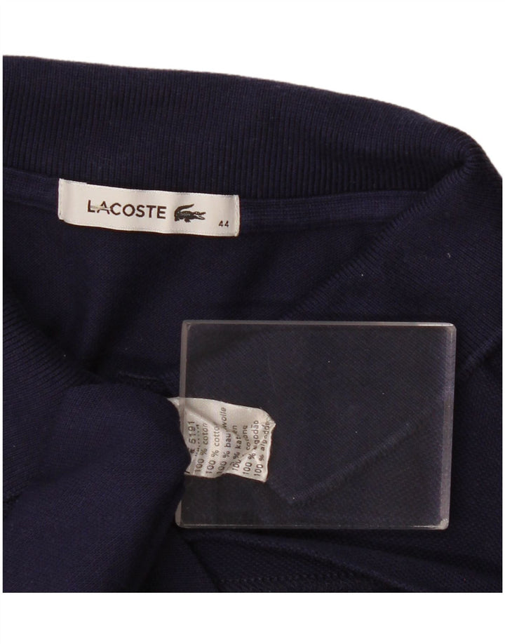 Tricou polo Lacoste pentru femei Mărimea 44 Mare Bumbac bleumarin