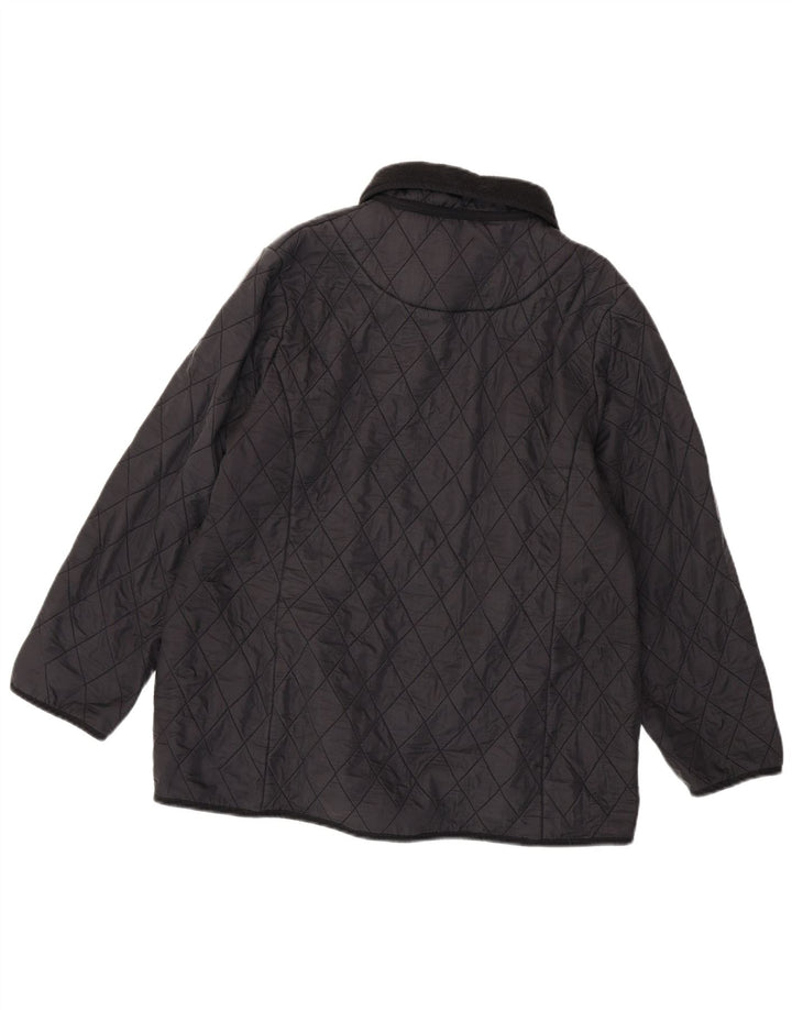 Jachetă matlasată BARBOUR pentru femei UK 20 2XL Poliamidă neagră