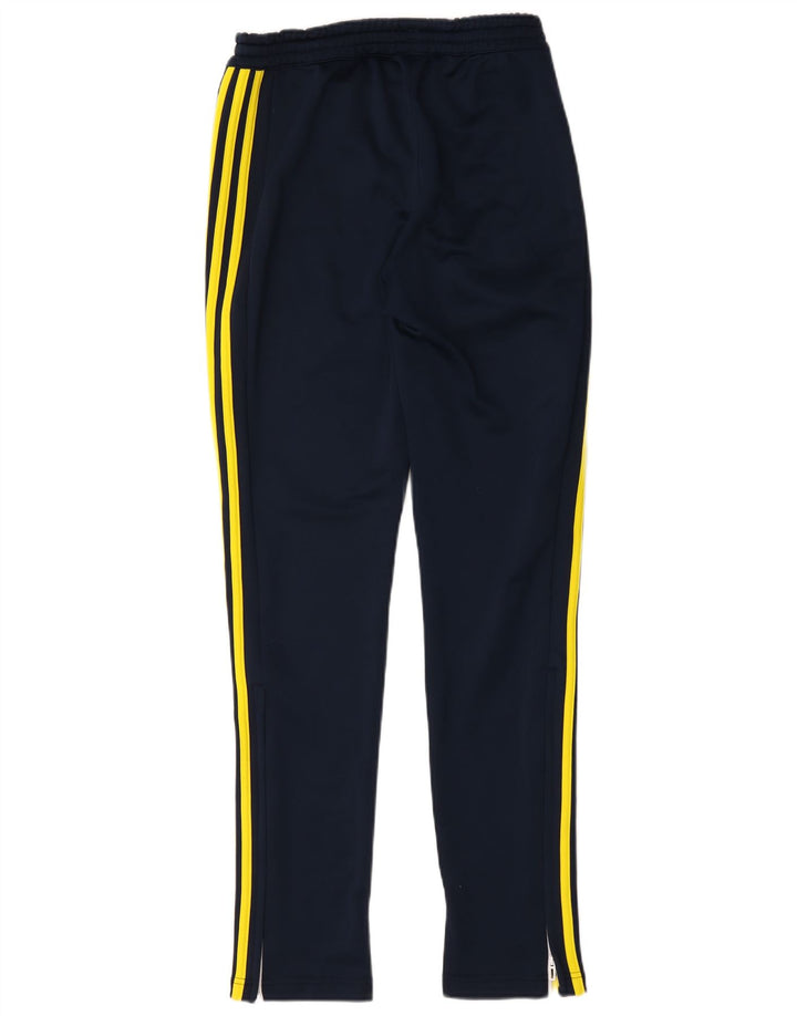 Pantaloni de trening Adidas pentru bărbați, poliester, albastru mic