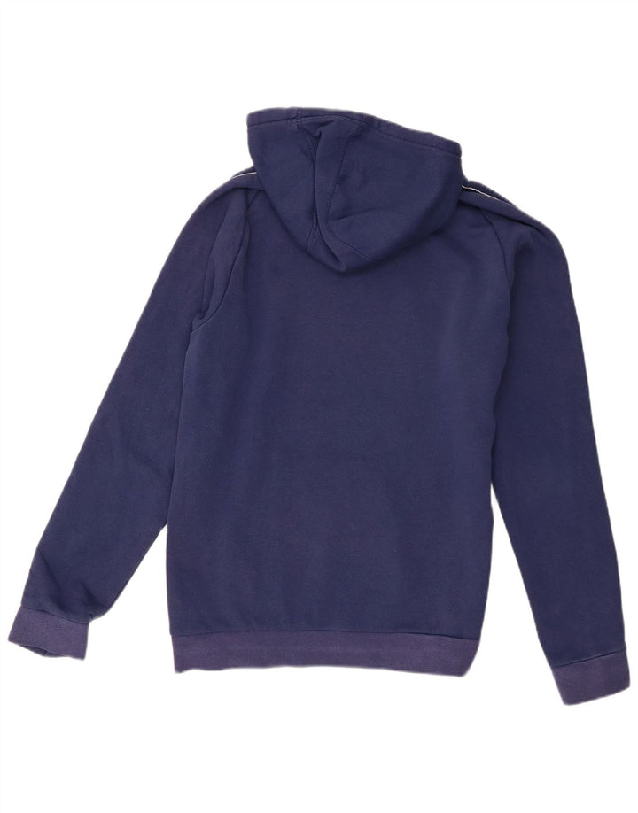 Pulover Adidas pentru bărbați, bumbac albastru mediu