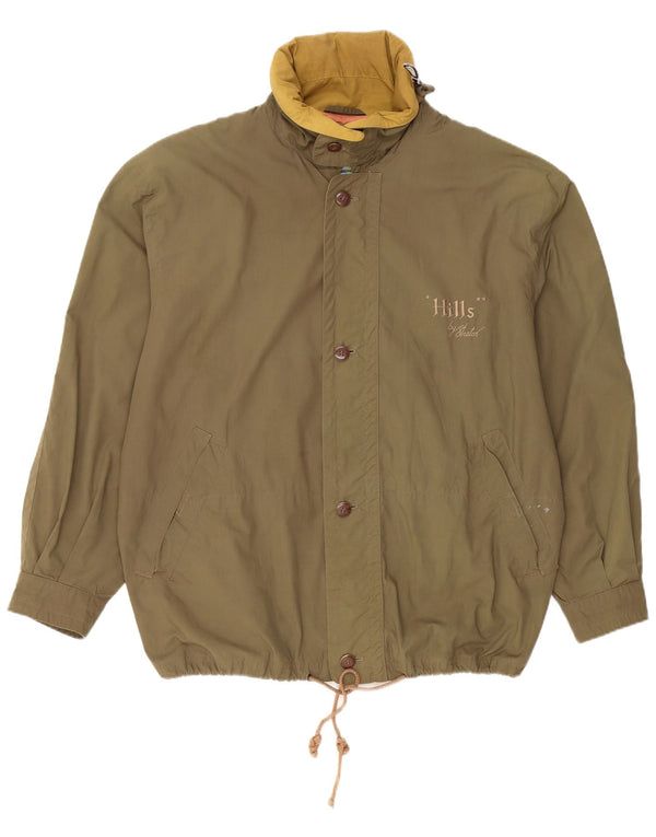 Stratos Bomber Jacket pentru bărbați UK 40 Large Kaki Poliester