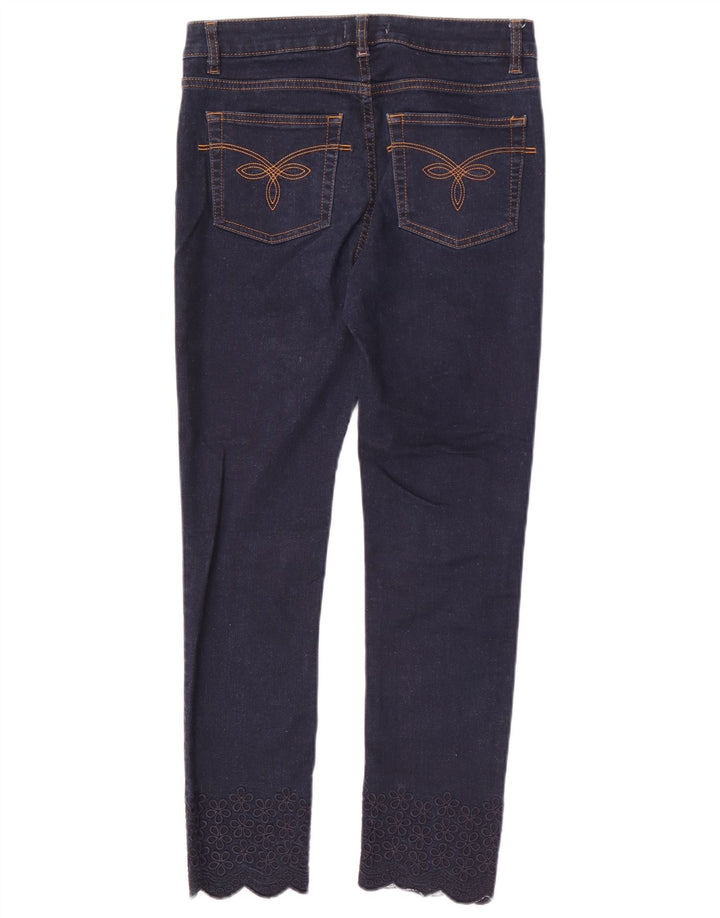 Blugi subțiri pentru femei Ted Baker L28 L26 Bleumarin Floral
