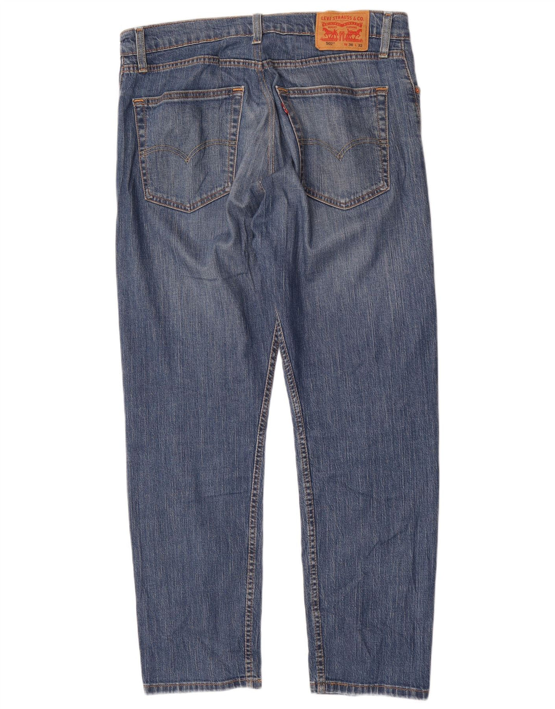 Blugi conici pentru bărbați Levi's 502 W36 L32 Bumbac albastru