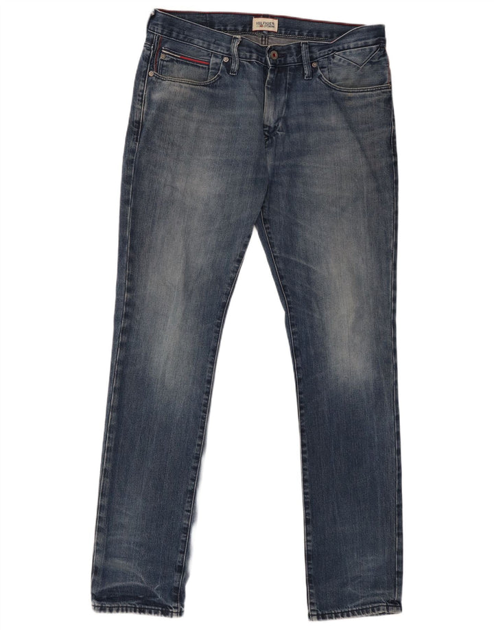 Blugi slim pentru bărbați Tommy Hilfiger W33 L34 bleumarin