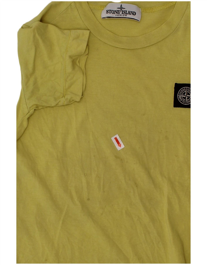 STONE ISLAND Tricou Băieți Top 3-4 Ani Verde