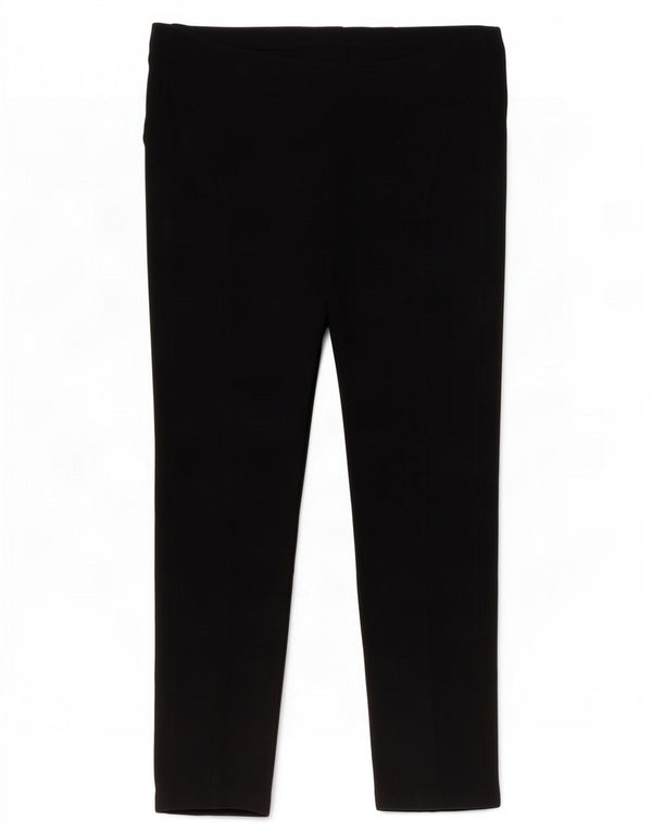 Pantaloni casual subțiri pentru femei Marks & Spencer UK 12 Medium W32 L26 Negru