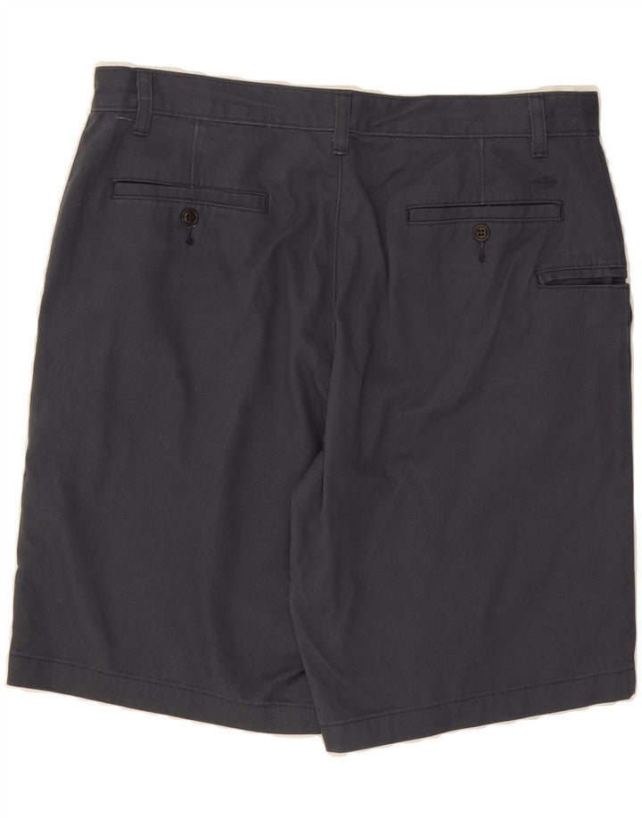 DOCKERS Mens Cargo Shorts W34 Large Navy Blue Cotton Vintage Dockers and Second-Hand Dockers from Messina Hembry 