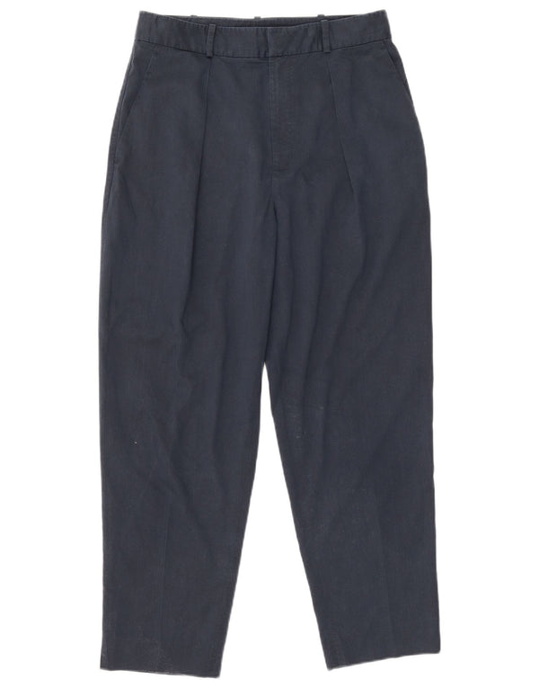 Pantaloni tăiați pentru femei Polo Ralph Lauren US 6 Medium W28 L24 Bleumarin