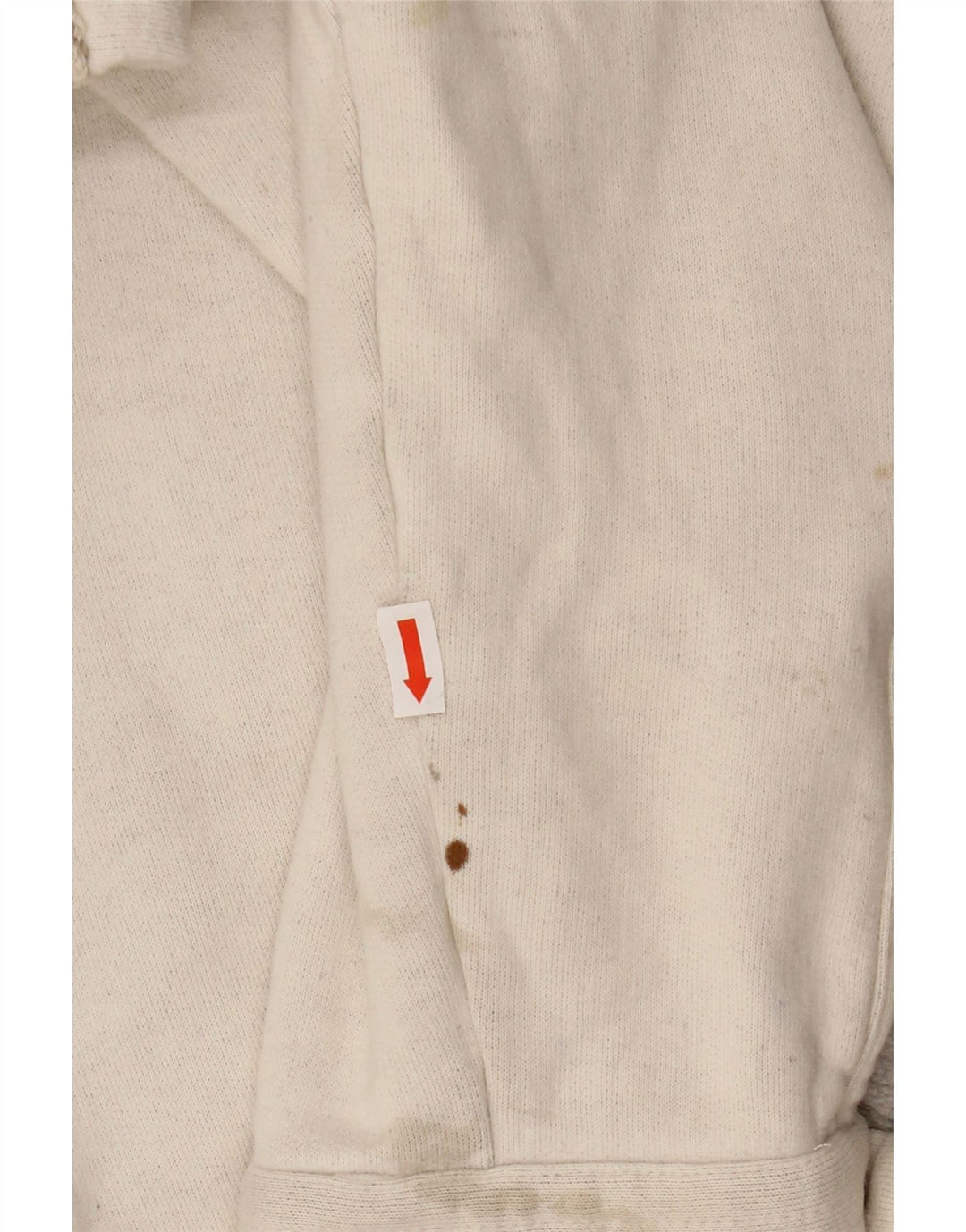 Jachetă bomber cu grafică pentru bărbați VINTAGE UK 44 2XL Lână cu dungi bej