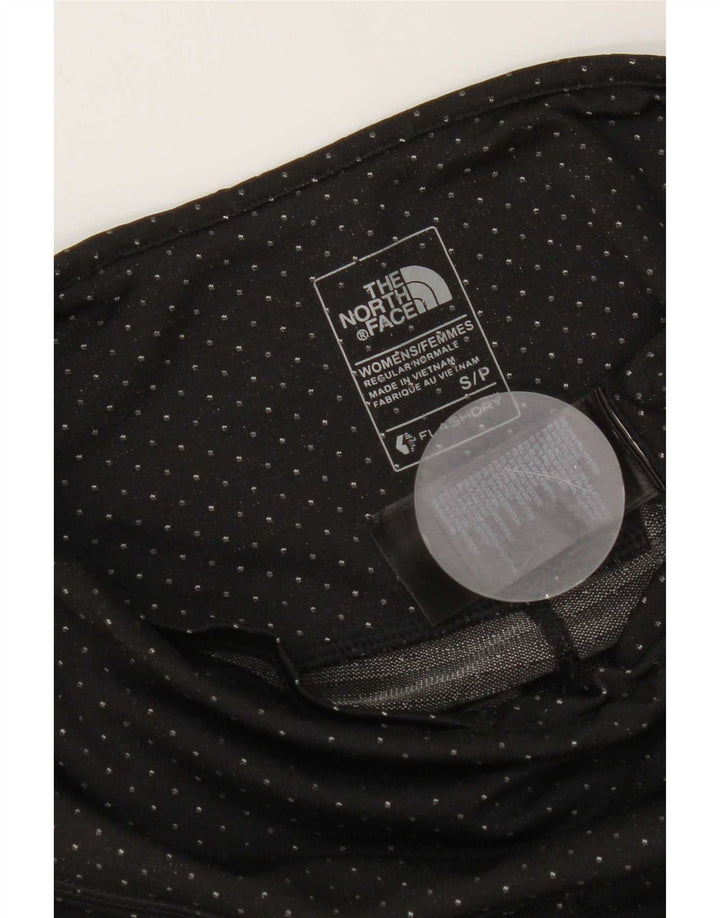 Leggings crop pentru femei The North Face UK 8 Small Black Spotted Poliester