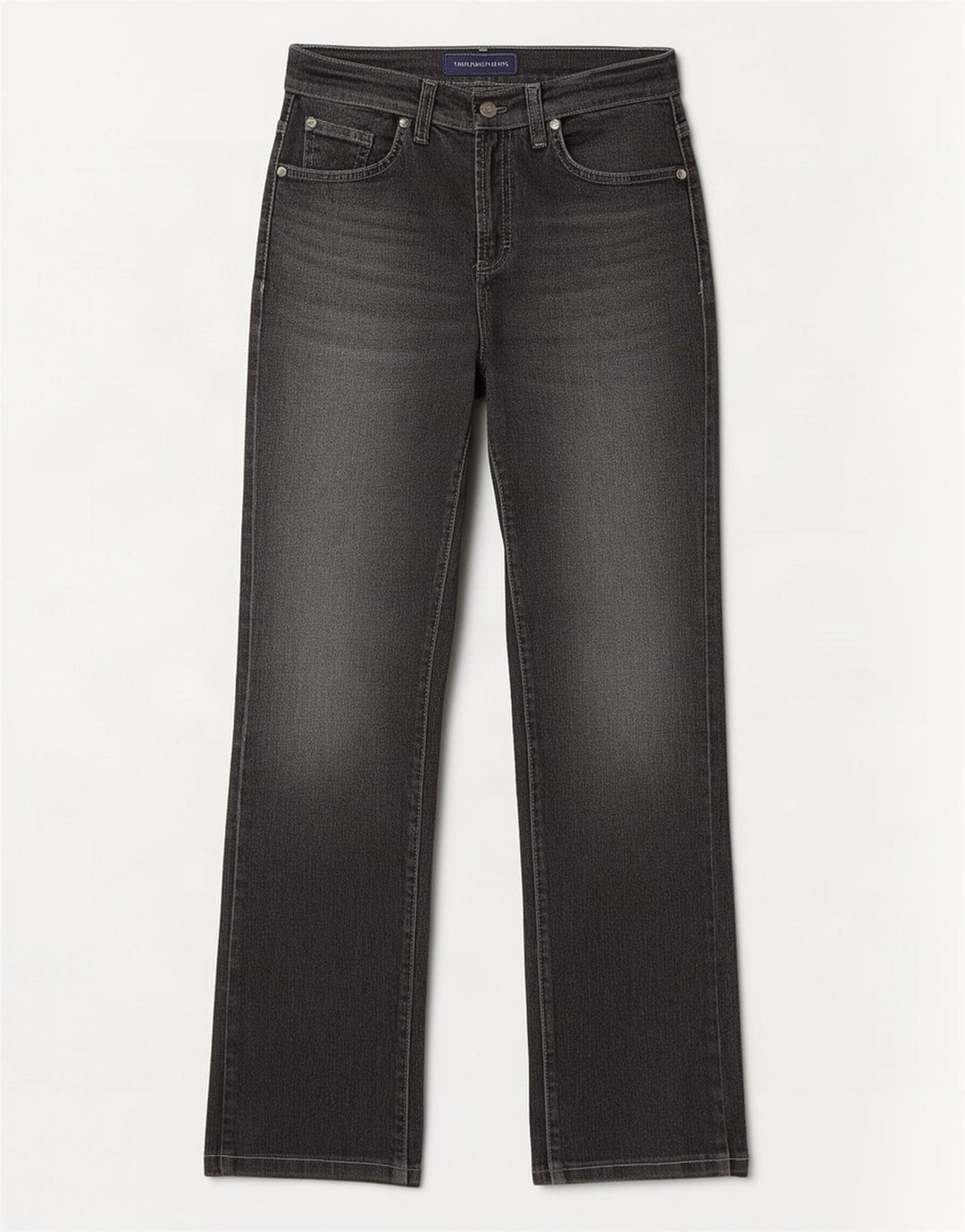 Blugi drepti pentru femei Trussardi W28 L30 bumbac gri