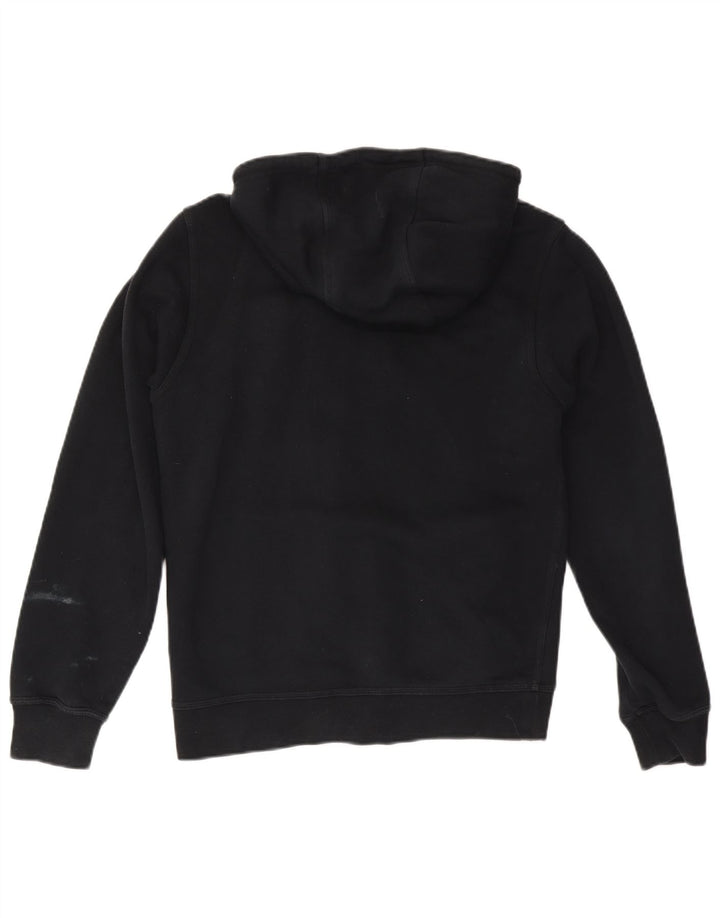 Pulover NIKE pentru bărbați, cu fermoar, bumbac mic, negru