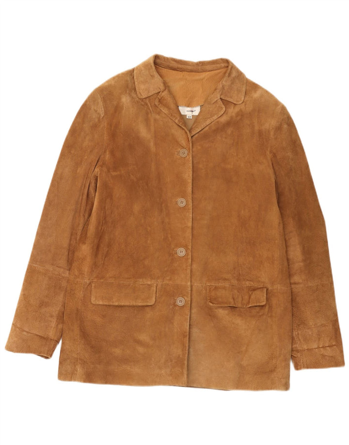 Jachetă Free Heron Suede Conbipel pentru femei IT 42 Medium Brown Leather
