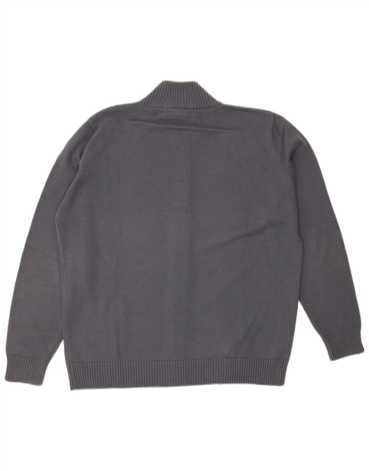 Pulover cardigan pentru bărbați Lacoste Mărimea 5 mare bumbac gri