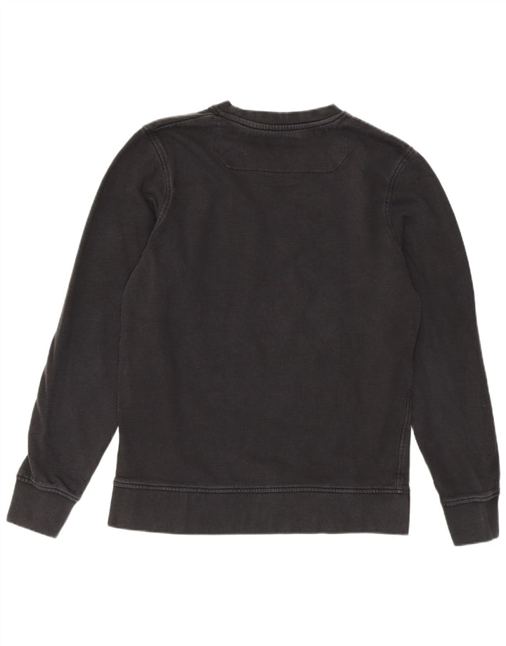 Jack & Jones Pulover grafic pentru bărbați, bumbac mic, negru