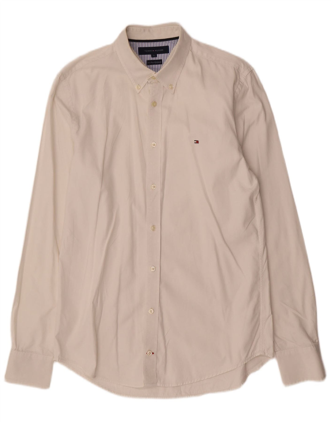 Cămașă pentru bărbați TOMMY HILFIGER, mare, alb, bumbac