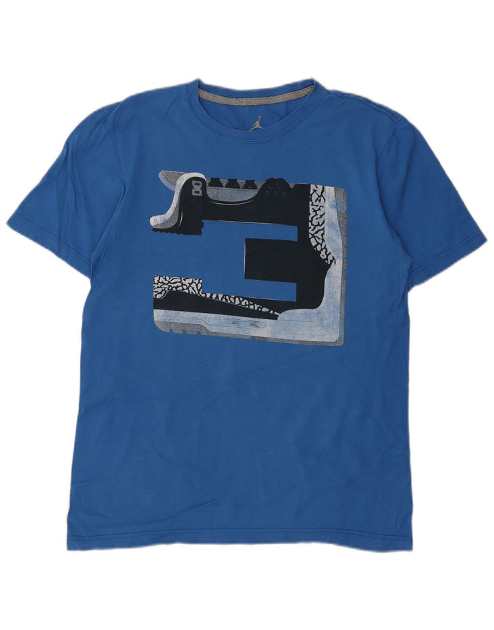 Tricou grafic Jordan pentru bărbați Top mic albastru