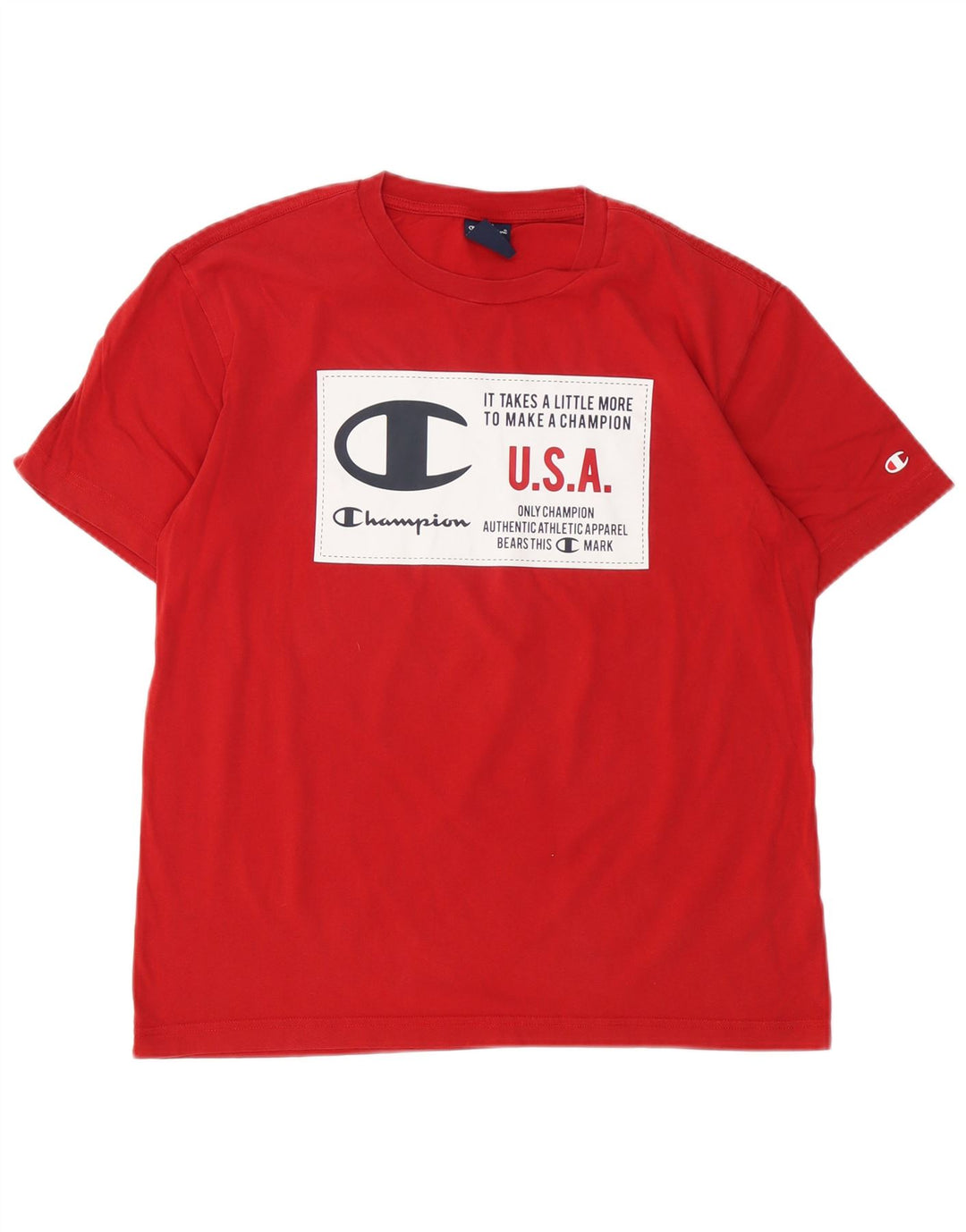 Tricou grafic pentru bărbați Champion Top Medium Red