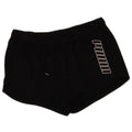 Pantaloni scurti sport grafic PUMA pentru femei UK 14, mari, negru, poliester