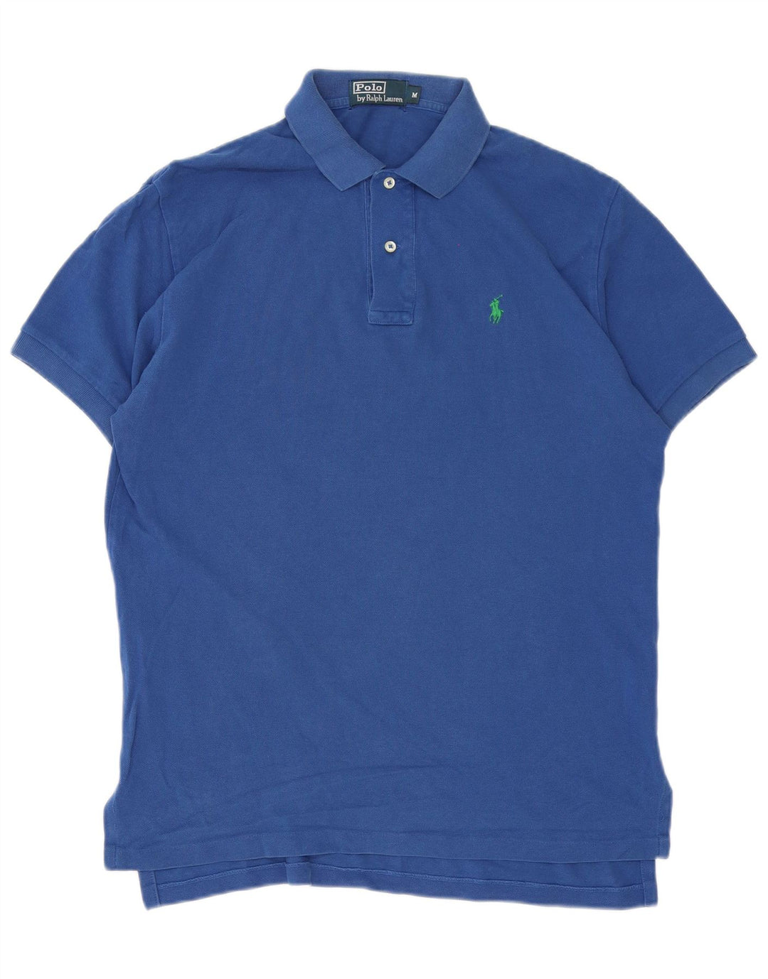 Cămașă polo Polo Ralph Lauren pentru bărbați, bumbac albastru mediu