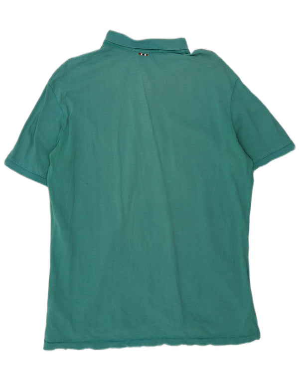 Tricou polo pentru bărbați Napapijri XL bumbac verde