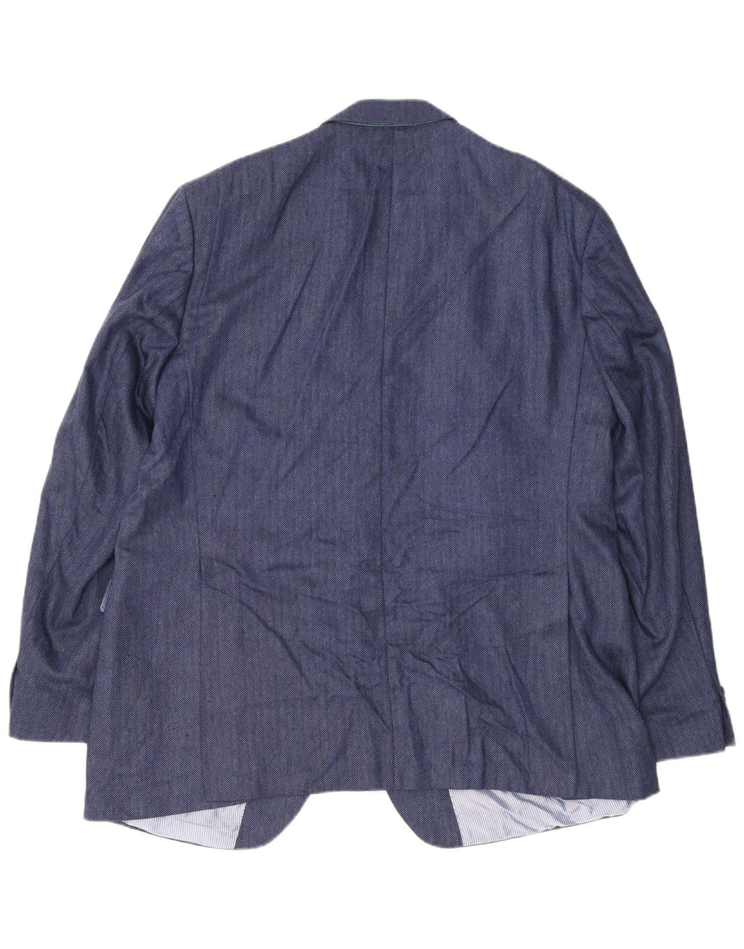 Jachetă pentru bărbați Guy Laroche, cu 2 nasturi, UK 42 XL, bleumarin, mătase în oase
