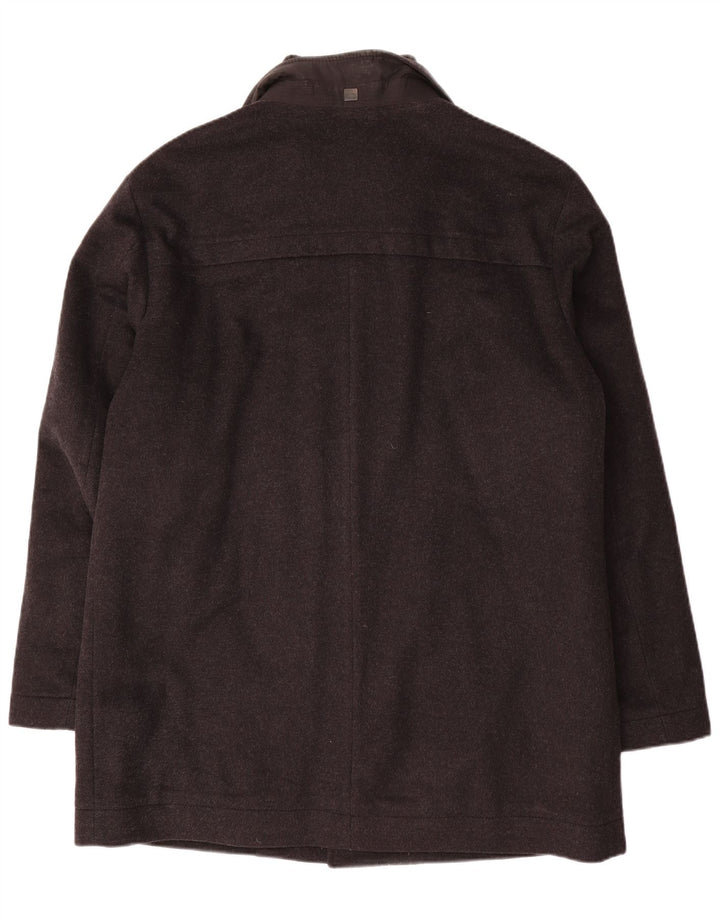 Palton pentru bărbați Hugo Boss EU 52 XL Lână gri