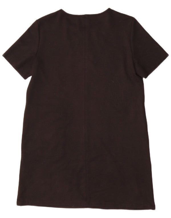 Rochie femeie Zara Shift UK 16, mare, negru, poliester