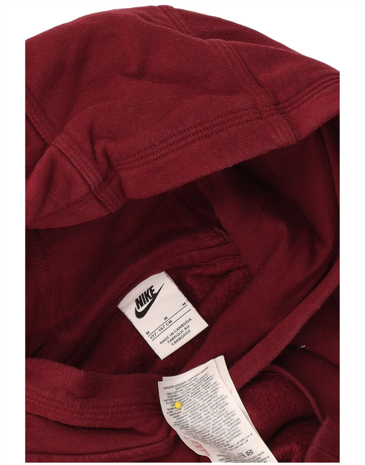 Pulover Nike pentru băieți, 10-11 ani, bumbac maro mediu