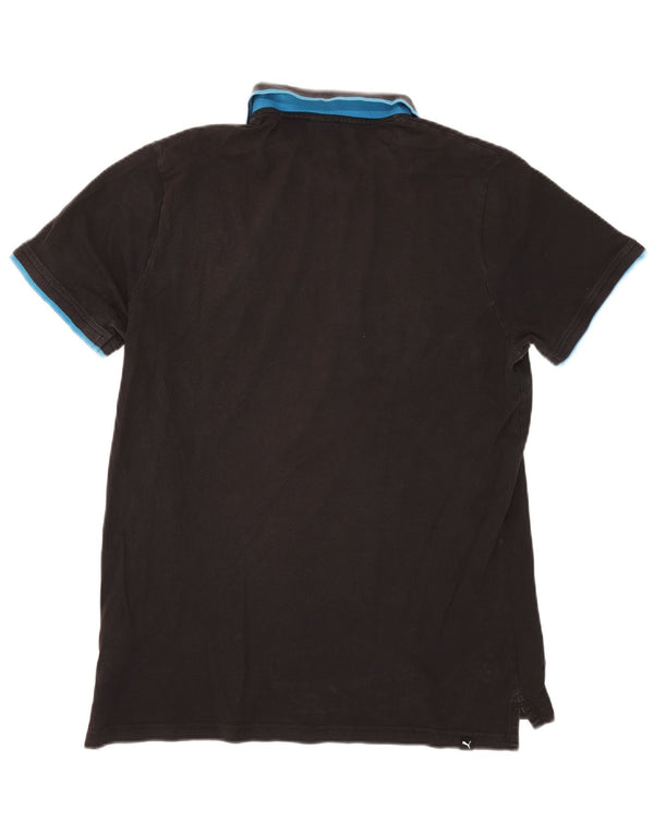 Tricou polo pentru bărbați Puma XL, bumbac negru