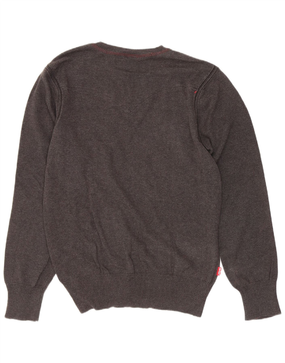 Pulover cu decolteu în V Levi's pentru bărbați, bumbac, gri mic