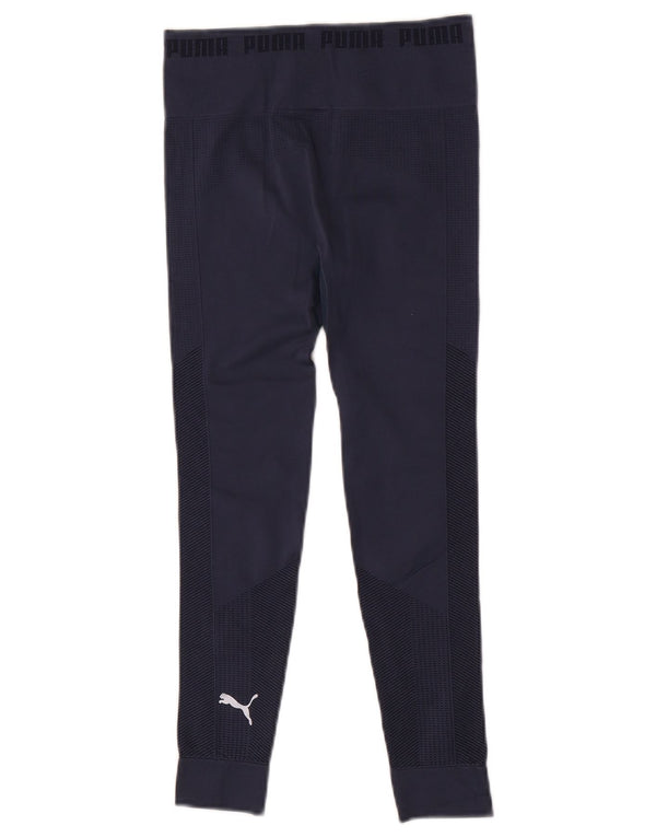 Leggings crop pentru femei Puma UK 8 Small Bleumarin
