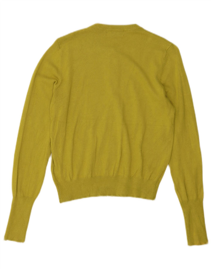 Pulover cardigan pentru femei Marks & Spencer UK 10 Small Green Viscose