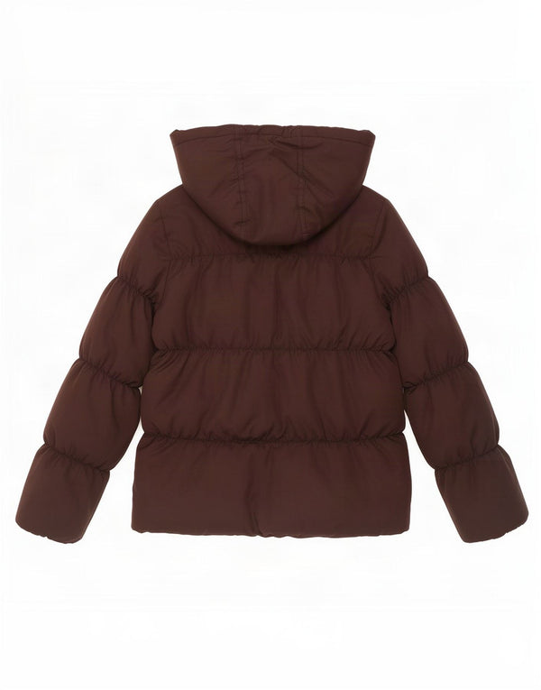 Jachetă căptușită cu glugă pentru femei Gap UK 10 Small Black