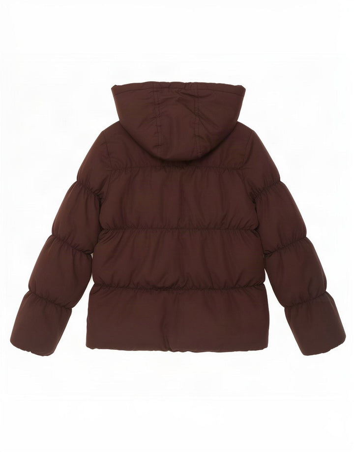 Jachetă căptușită cu glugă pentru femei Gap UK 10 Small Black
