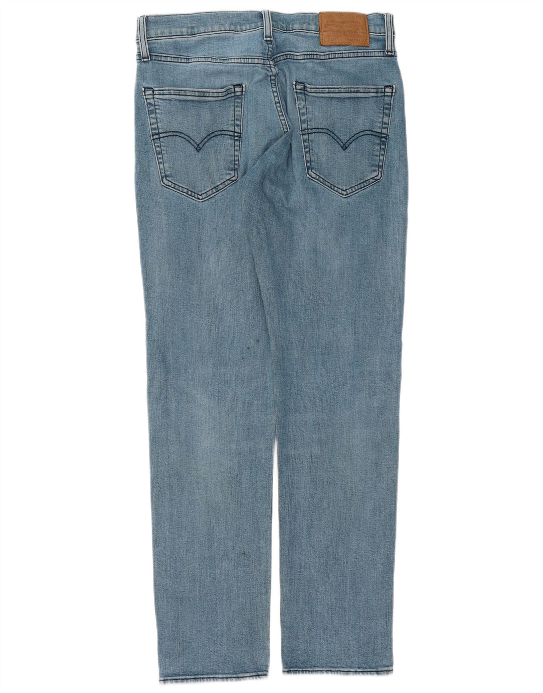LEVI'S Mens 502 Tapered Jeans W32 L32 Blue Cotton