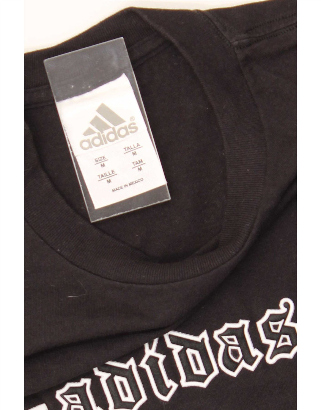 Tricou grafic pentru bărbați Adidas Top Mediu Negru