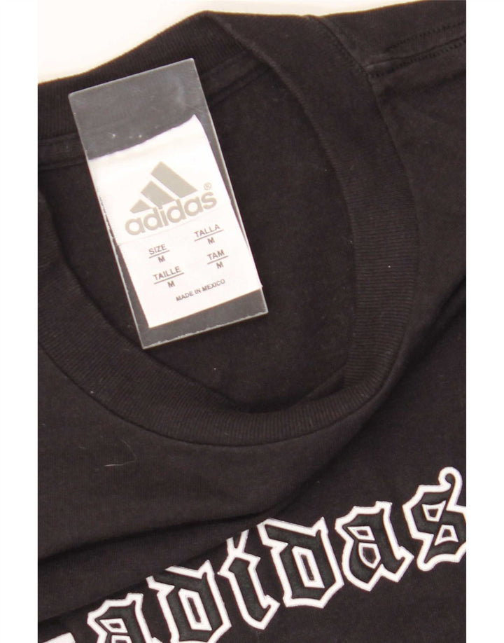 Tricou grafic pentru bărbați Adidas Top Mediu Negru