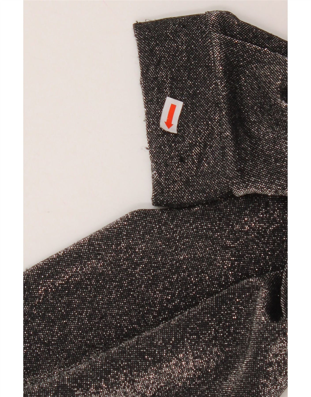 Bluză cămașă supradimensionată pentru femei VINTAGE UK 16 Poliester mare negru cu pete