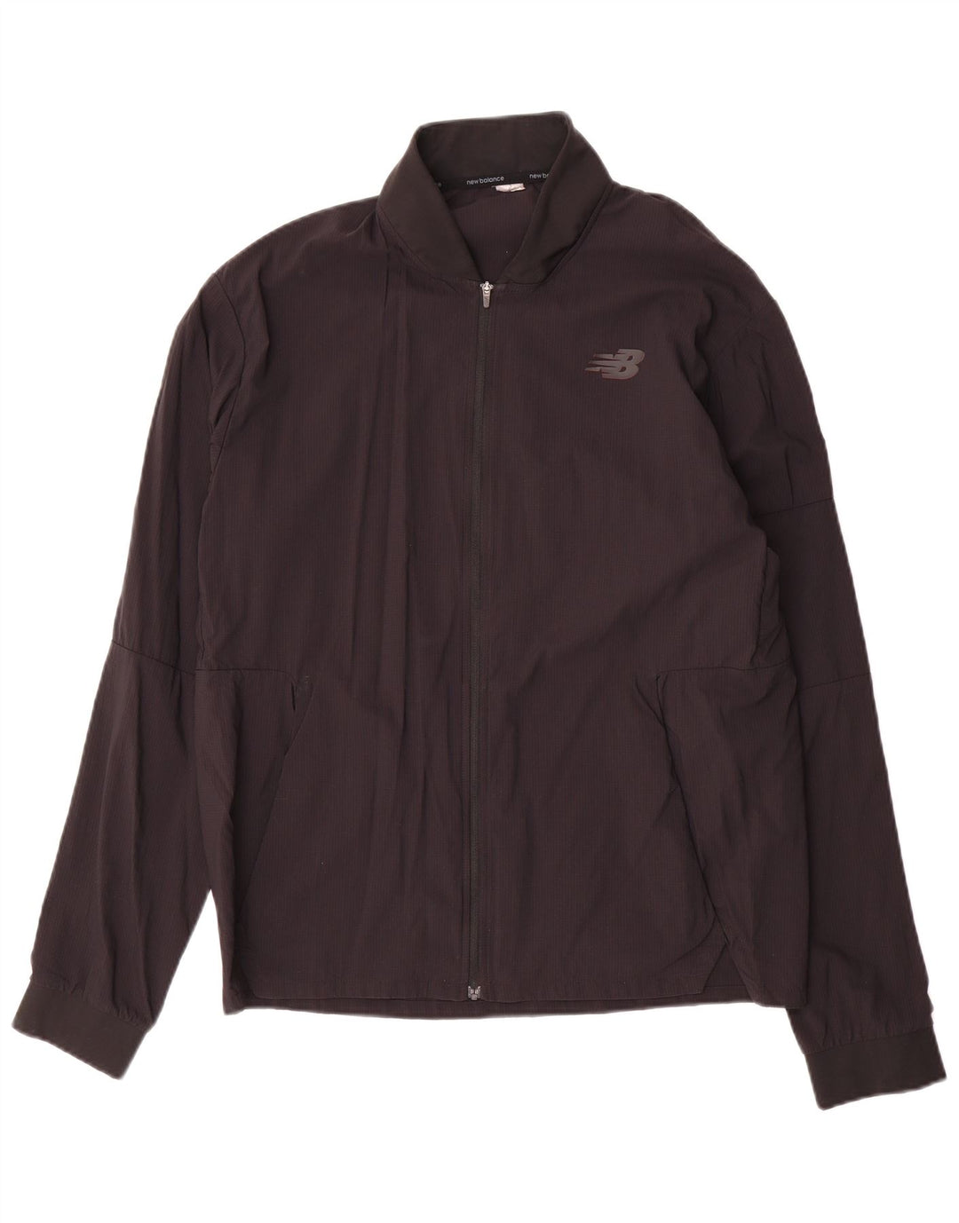 Jachetă de trening pentru bărbați NEW BALANCE, neagră medie