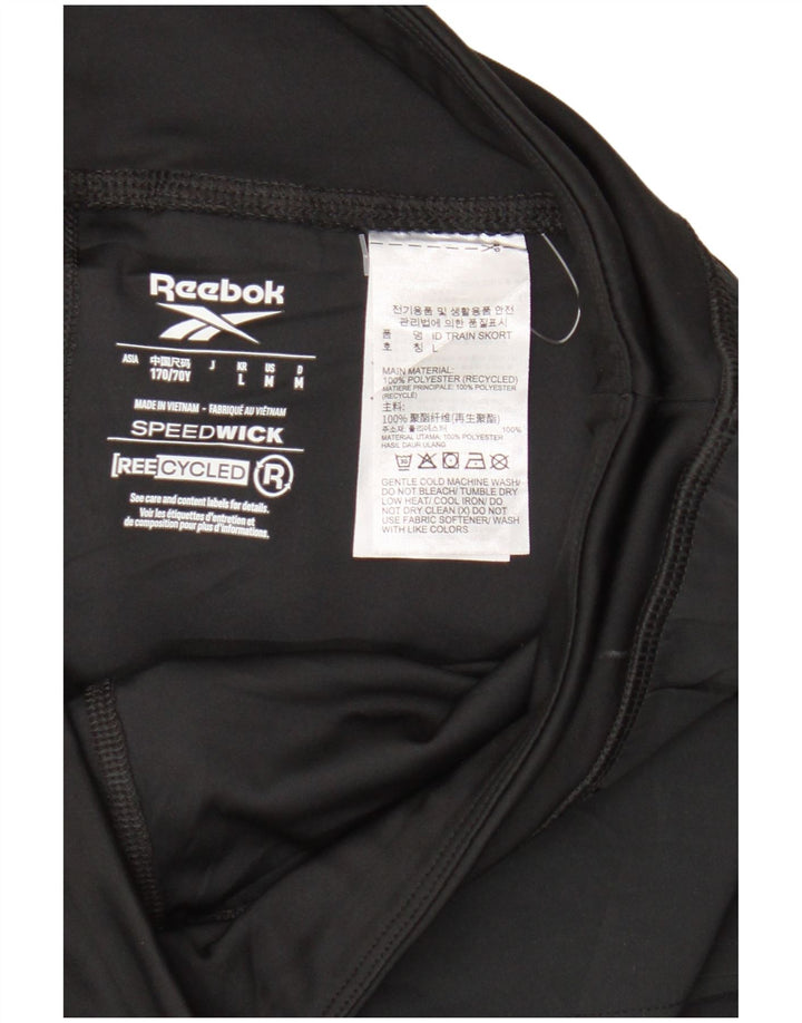 Skort pentru femei Reebok UK 14 Medium Black Poliester