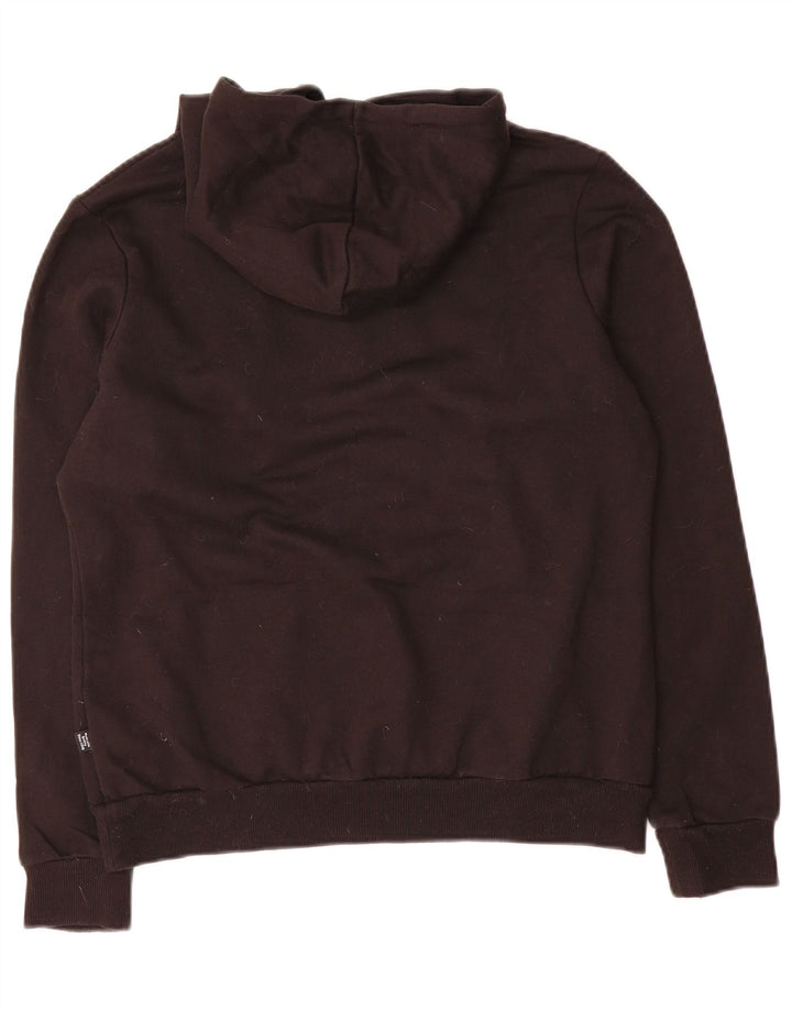 Pulover cu capota cu grafic Puma pentru femei UK 14 Medium Black