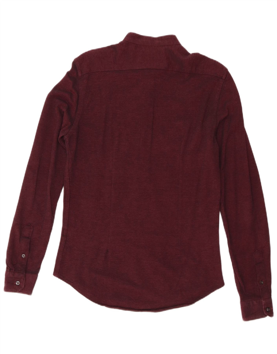 Cămașă pentru bărbați Zara Slim Fit Maroon mic