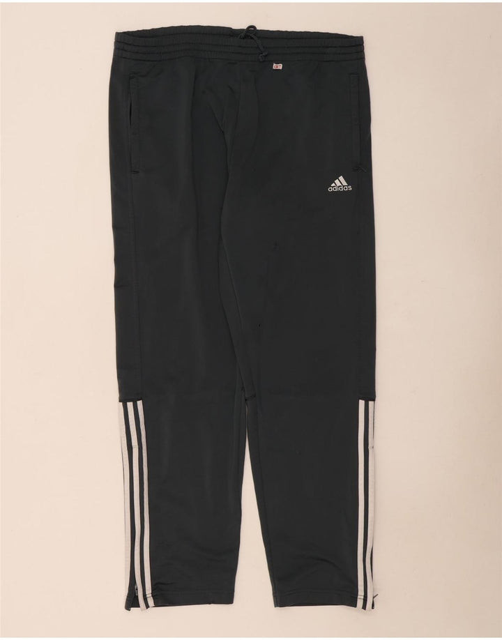 Pantaloni de trening Adidas pentru bărbați Marea Britanie 42/44 Poliester gri mare