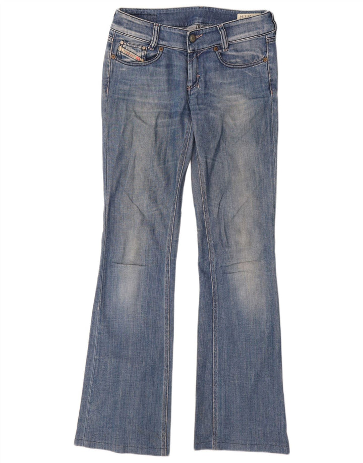 Blugi Diesel pentru femei Louvely Bootcut W26 L32 Bumbac albastru