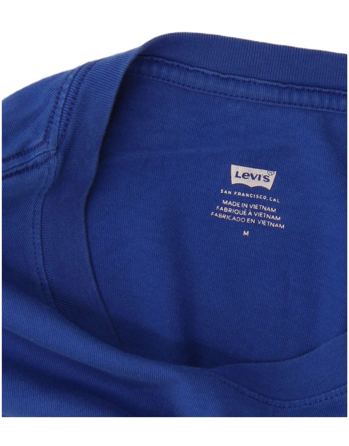 Tricou cu grafic pentru femei Levi's Top UK 14 Medium Blue Colorblock