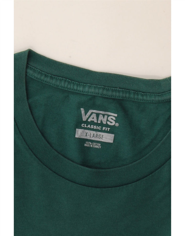 Tricou VANS Classic Fit pentru bărbați Top XL, negru, bumbac color bloc
