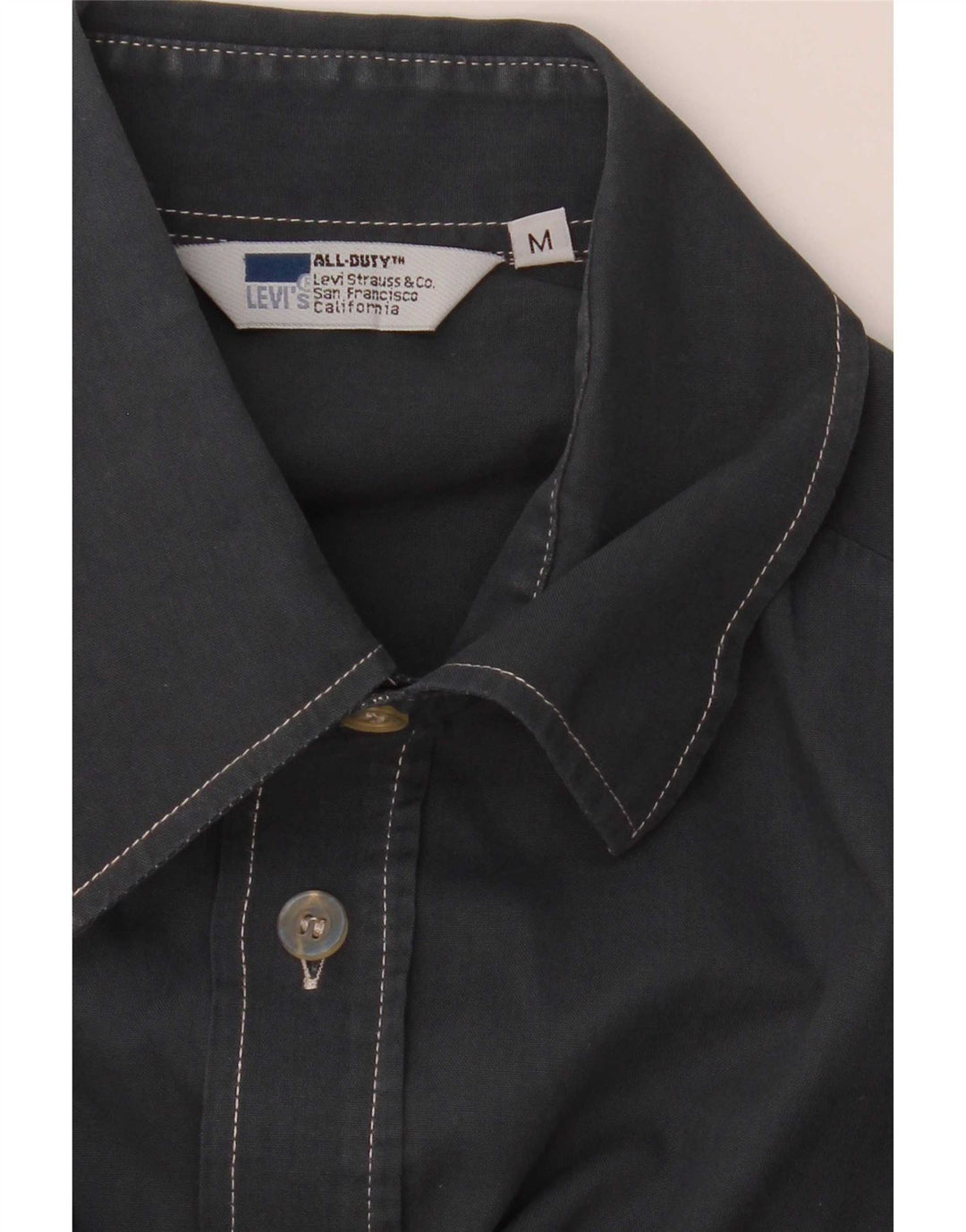 Cămașă cu mânecă scurtă Levi's pentru bărbați, gri mediu