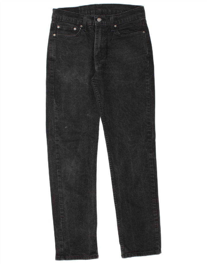Blugi drepti pentru bărbați Levi's 514 W30 L30 bumbac negru