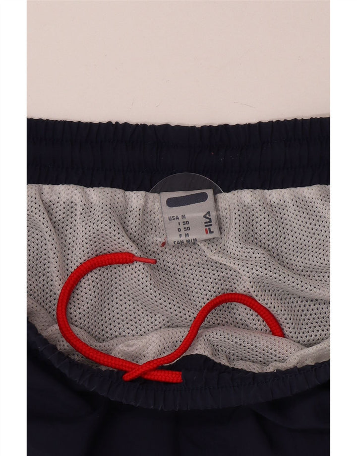 Pantaloni scurți de înot Fila pentru bărbați, medii bleumarin